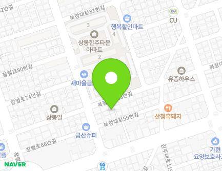 18-3 Bukjangdae-ro 59beon-gil, Jinju-si, Gyeongsangnam-do, Republic of Korea Map