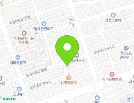 7 Bukjangdae-ro 63beon-gil, Jinju-si, Gyeongsangnam-do, Republic of Korea Map