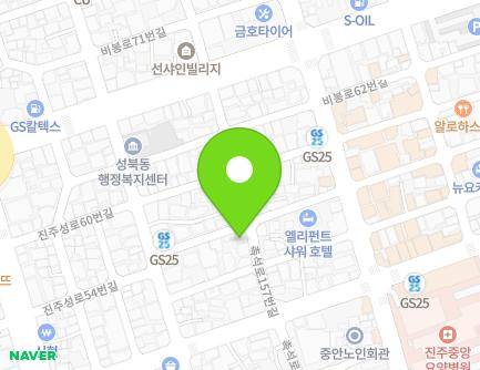 9 Chokseok-ro 157beon-gil, Jinju-si, Gyeongsangnam-do, Republic of Korea Map