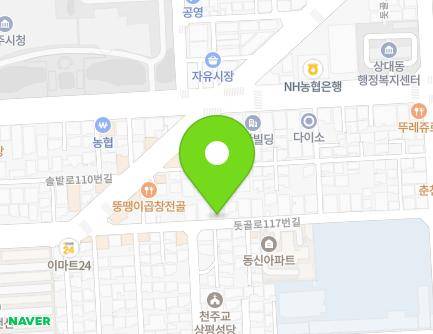 22 Dotgol-ro 117beon-gil, Jinju-si, Gyeongsangnam-do, Republic of Korea Map