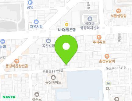 12-3 Dotgol-ro 117beon-gil, Jinju-si, Gyeongsangnam-do, Republic of Korea Map