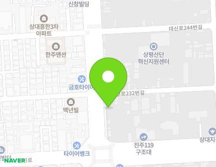 228 Daesin-ro, Jinju-si, Gyeongsangnam-do, Republic of Korea Map