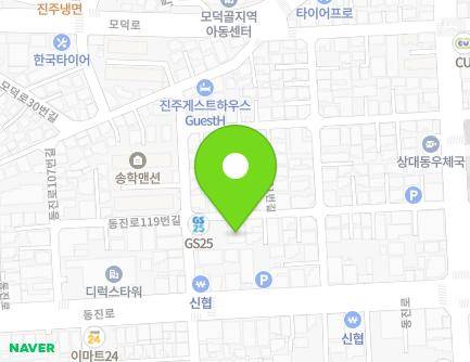 10-6 Dongjin-ro 119beon-gil, Jinju-si, Gyeongsangnam-do, Republic of Korea Map