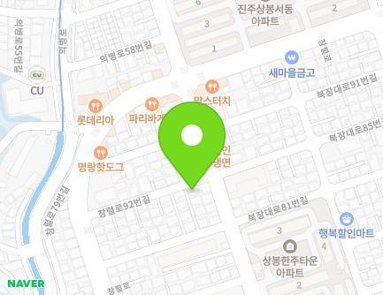 14 Changnyeol-ro 92beon-gil, Jinju-si, Gyeongsangnam-do, Republic of Korea Map