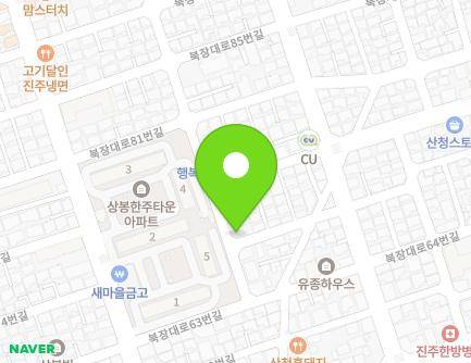 12 Bukjangdae-ro 69beon-gil, Jinju-si, Gyeongsangnam-do, Republic of Korea Map