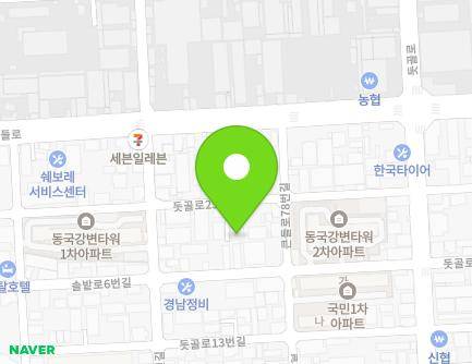 17-1 Dotgol-ro 25beon-gil, Jinju-si, Gyeongsangnam-do, Republic of Korea Map