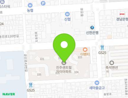 48 Dodongcheon-ro, Jinju-si, Gyeongsangnam-do, Republic of Korea Map
