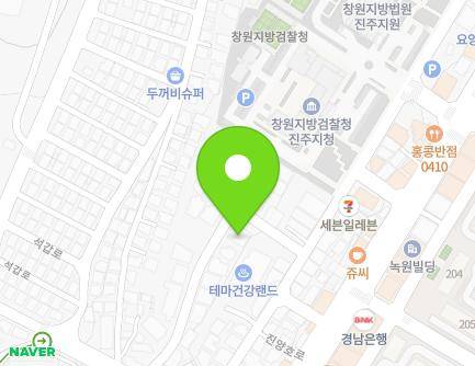 16-13 Jinyangho-ro 293beon-gil, Jinju-si, Gyeongsangnam-do, Republic of Korea Map