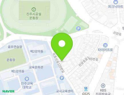 9 Sukhosan-ro 120beon-gil, Jinju-si, Gyeongsangnam-do, Republic of Korea Map