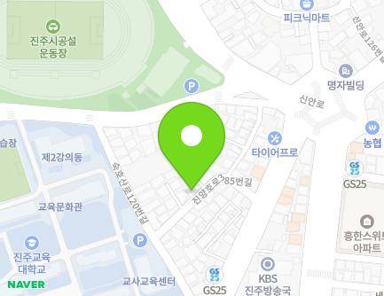 10 Jinyangho-ro 385beon-gil, Jinju-si, Gyeongsangnam-do, Republic of Korea Map