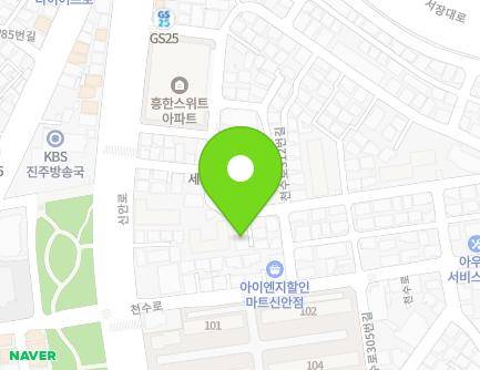 16-2 Sinan-ro 88beon-gil, Jinju-si, Gyeongsangnam-do, Republic of Korea Map