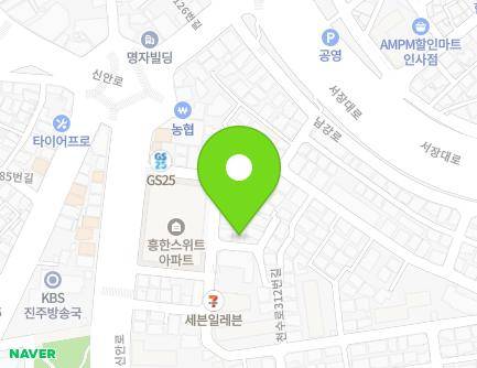 9-7 Sinan-ro 88beon-gil, Jinju-si, Gyeongsangnam-do, Republic of Korea Map