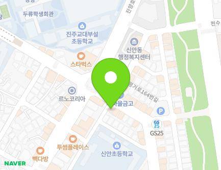 161-1 Pyeonggeo-ro, Jinju-si, Gyeongsangnam-do, Republic of Korea Map