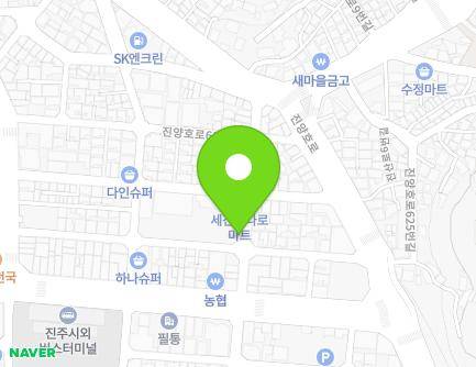 14 Jinyangho-ro 626beon-gil, Jinju-si, Gyeongsangnam-do, Republic of Korea Map