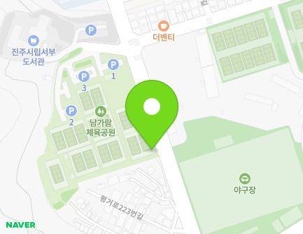 235 Pyeonggeo-ro, Jinju-si, Gyeongsangnam-do, Republic of Korea Map