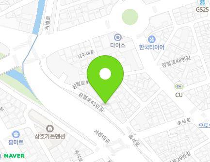 14-6 Changnyeol-ro 43beon-gil, Jinju-si, Gyeongsangnam-do, Republic of Korea Map