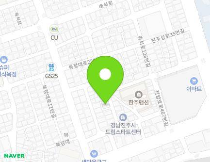 21-4 Jinjuseong-ro 27beon-gil, Jinju-si, Gyeongsangnam-do, Republic of Korea Map