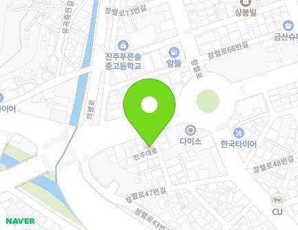 1231-2 Jinju-daero, Jinju-si, Gyeongsangnam-do, Republic of Korea Map