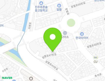 12 Changnyeol-ro 47beon-gil, Jinju-si, Gyeongsangnam-do, Republic of Korea Map