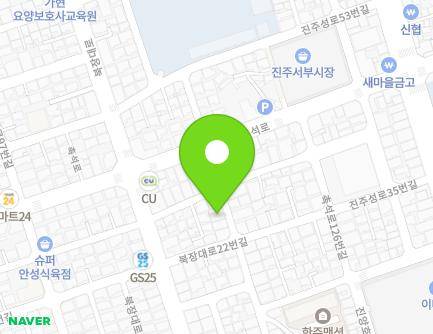 8 Chokseok-ro 116beon-gil, Jinju-si, Gyeongsangnam-do, Republic of Korea Map