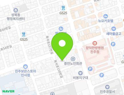 8 Bibong-ro 39beon-gil, Jinju-si, Gyeongsangnam-do, Republic of Korea Map