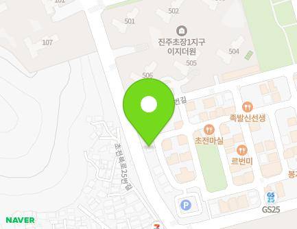 5-21 Chojeonbuk-ro 39beon-gil, Jinju-si, Gyeongsangnam-do, Republic of Korea Map