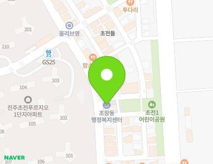 14 Chojang-ro 14beon-gil, Jinju-si, Gyeongsangnam-do, Republic of Korea Map