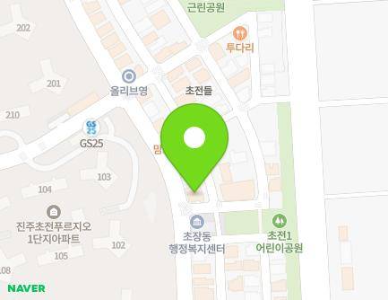 18 Chojang-ro 14beon-gil, Jinju-si, Gyeongsangnam-do, Republic of Korea Map