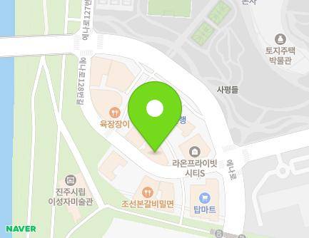 21 Ena-ro 128beon-gil, Jinju-si, Gyeongsangnam-do, Republic of Korea Map