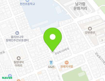 28-3 Gangnam-ro 189beon-gil, Jinju-si, Gyeongsangnam-do, Republic of Korea Map