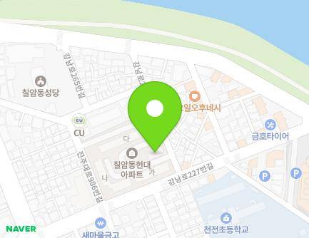 16 Gangnam-ro 255beon-gil, Jinju-si, Gyeongsangnam-do, Republic of Korea Map