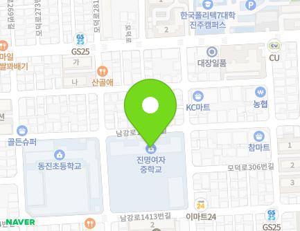 34 Namgang-ro 1413beon-gil, Jinju-si, Gyeongsangnam-do, Republic of Korea Map