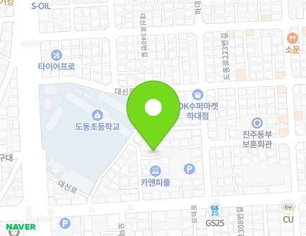 8-3 Modeok-ro 223beon-gil, Jinju-si, Gyeongsangnam-do, Republic of Korea Map