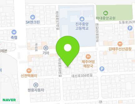 13-1 Daesin-ro 356beon-gil, Jinju-si, Gyeongsangnam-do, Republic of Korea Map