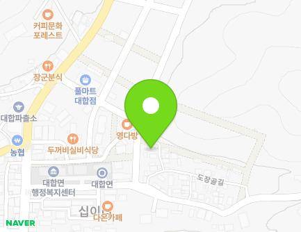 17-9 Dojanggol-gil, Daehap-myeon, Changnyeong-gun, Gyeongsangnam-do, Republic of Korea Map