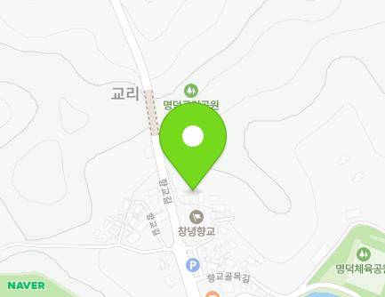 54 Hyanggyo-gil, Changnyeong-eup, Changnyeong-gun, Gyeongsangnam-do, Republic of Korea Map