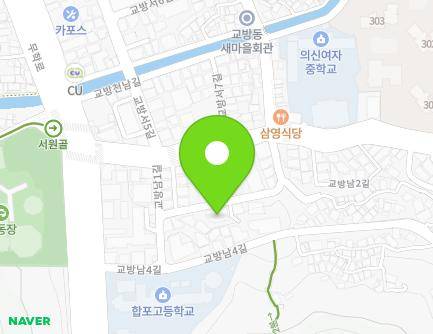 20 Gyobangnam 1-gil, Masanhappo-gu, Changwon-si, Gyeongsangnam-do, Republic of Korea Map