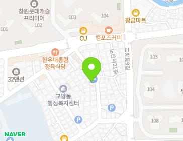 15 Gyobangdong 6-gil, Masanhappo-gu, Changwon-si, Gyeongsangnam-do, Republic of Korea 15 Gyobangdong 6-gil, Masanhappo-gu, Changwon-si, Gyeongsangnam-do, Republic of Korea Map