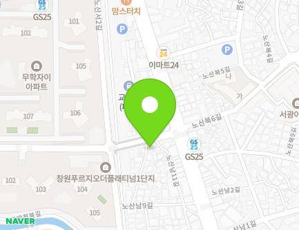 21 Nosannam 8-gil, Masanhappo-gu, Changwon-si, Gyeongsangnam-do, Republic of Korea Map