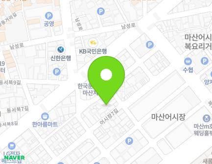 109-1 Eosijang 7-gil, Masanhappo-gu, Changwon-si, Gyeongsangnam-do, Republic of Korea Map