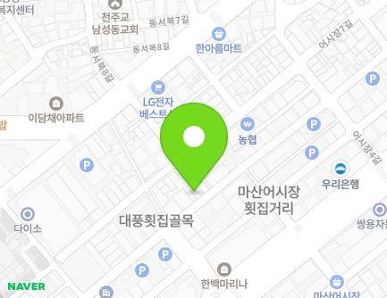 57 Eosijang 8-gil, Masanhappo-gu, Changwon-si, Gyeongsangnam-do, Republic of Korea Map