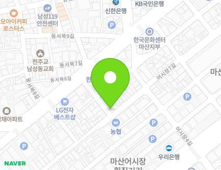 79 Eosijang 7-gil, Masanhappo-gu, Changwon-si, Gyeongsangnam-do, Republic of Korea Map