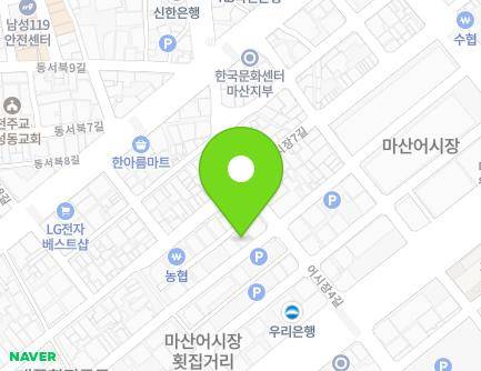 89 Eosijang 8-gil, Masanhappo-gu, Changwon-si, Gyeongsangnam-do, Republic of Korea Map