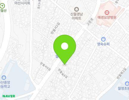 17 Banwolbuk 8-gil, Masanhappo-gu, Changwon-si, Gyeongsangnam-do, Republic of Korea Map