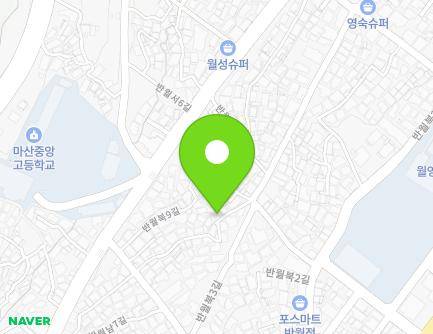 23 Banwolbuk 7-gil, Masanhappo-gu, Changwon-si, Gyeongsangnam-do, Republic of Korea Map