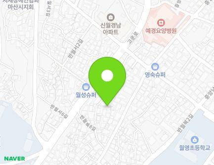 20-1 Banwolbuk 8-gil, Masanhappo-gu, Changwon-si, Gyeongsangnam-do, Republic of Korea Map