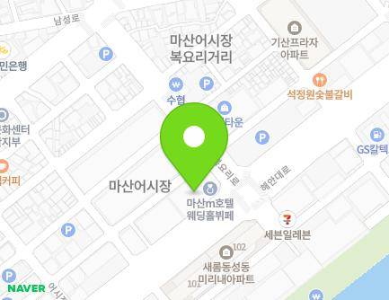 367 Haean-daero, Masanhappo-gu, Changwon-si, Gyeongsangnam-do, Republic of Korea Map
