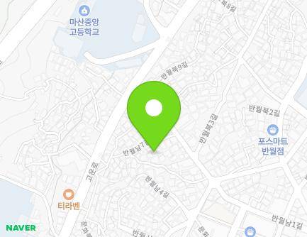 20-2 Banwollam 6-gil, Masanhappo-gu, Changwon-si, Gyeongsangnam-do, Republic of Korea Map