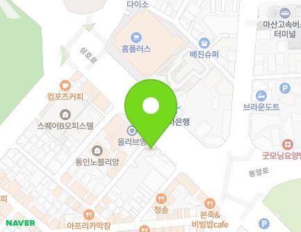 41 Samho-ro, Masanhappo-gu, Changwon-si, Gyeongsangnam-do, Republic of Korea Map