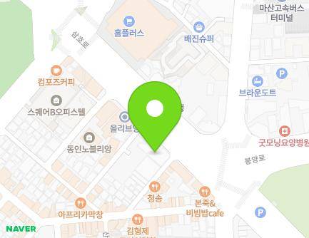 39 Samho-ro, Masanhappo-gu, Changwon-si, Gyeongsangnam-do, Republic of Korea Map